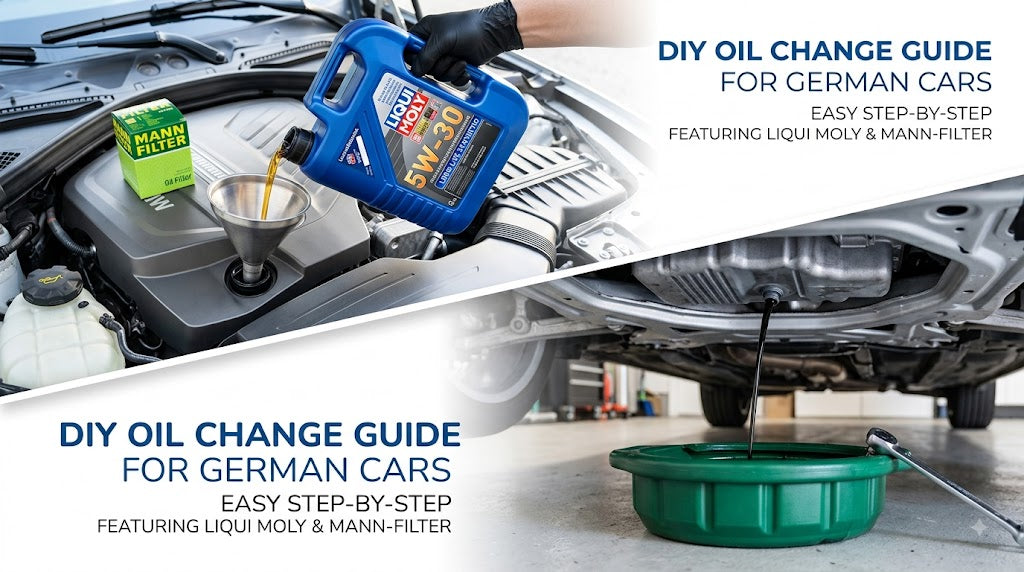 How to Change Oil in a German Car | Easy Step-by-Step DIY Guide