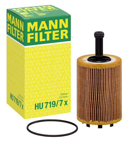 Mann HU719/7x Oil Filter | Premium Engine Protection for AUDI| FIAT|FORD |VOLKSWAGEN