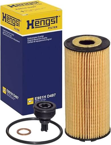 HENGST E951H D497 Oil Filter | Premium Oil Filter for BMW