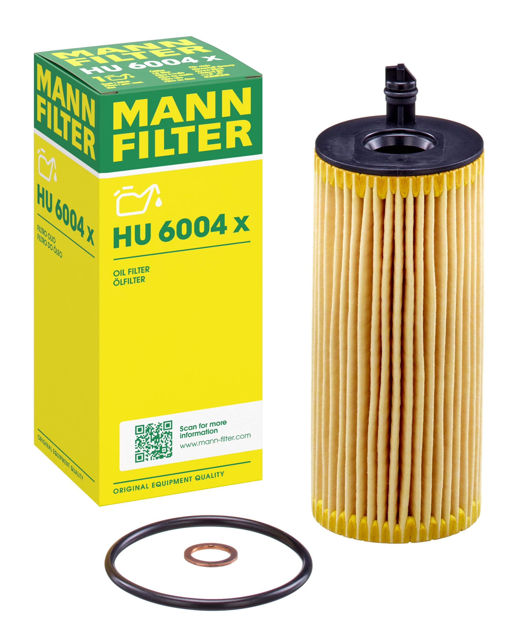 Mann HU 6004x Oil Filter | Premium Engine Protection for BMW, TOYOTA