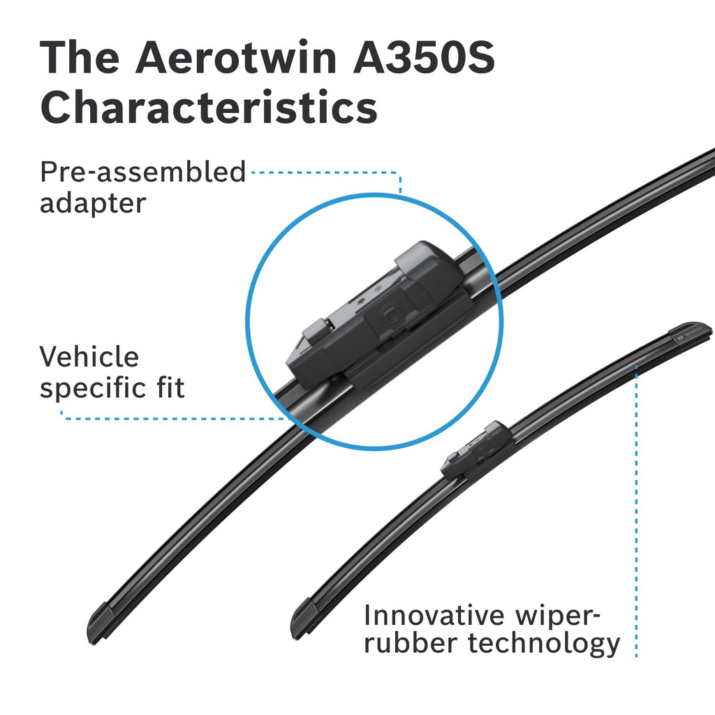 Bosch AeroTwin Wiper Baldes 26" and 16"