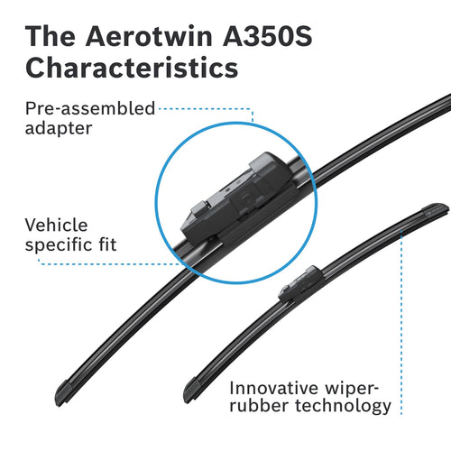 Bosch AeroTwin Wiper Baldes 26" and 16"