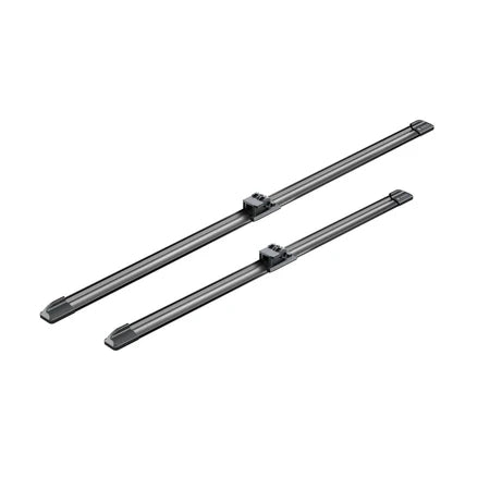 Bosch AeroTwin A073S 24"+19" premium wiper blades for BMW 3-Series (E90, E91). Power Protection Plus rubber for silent, streak-free performance.