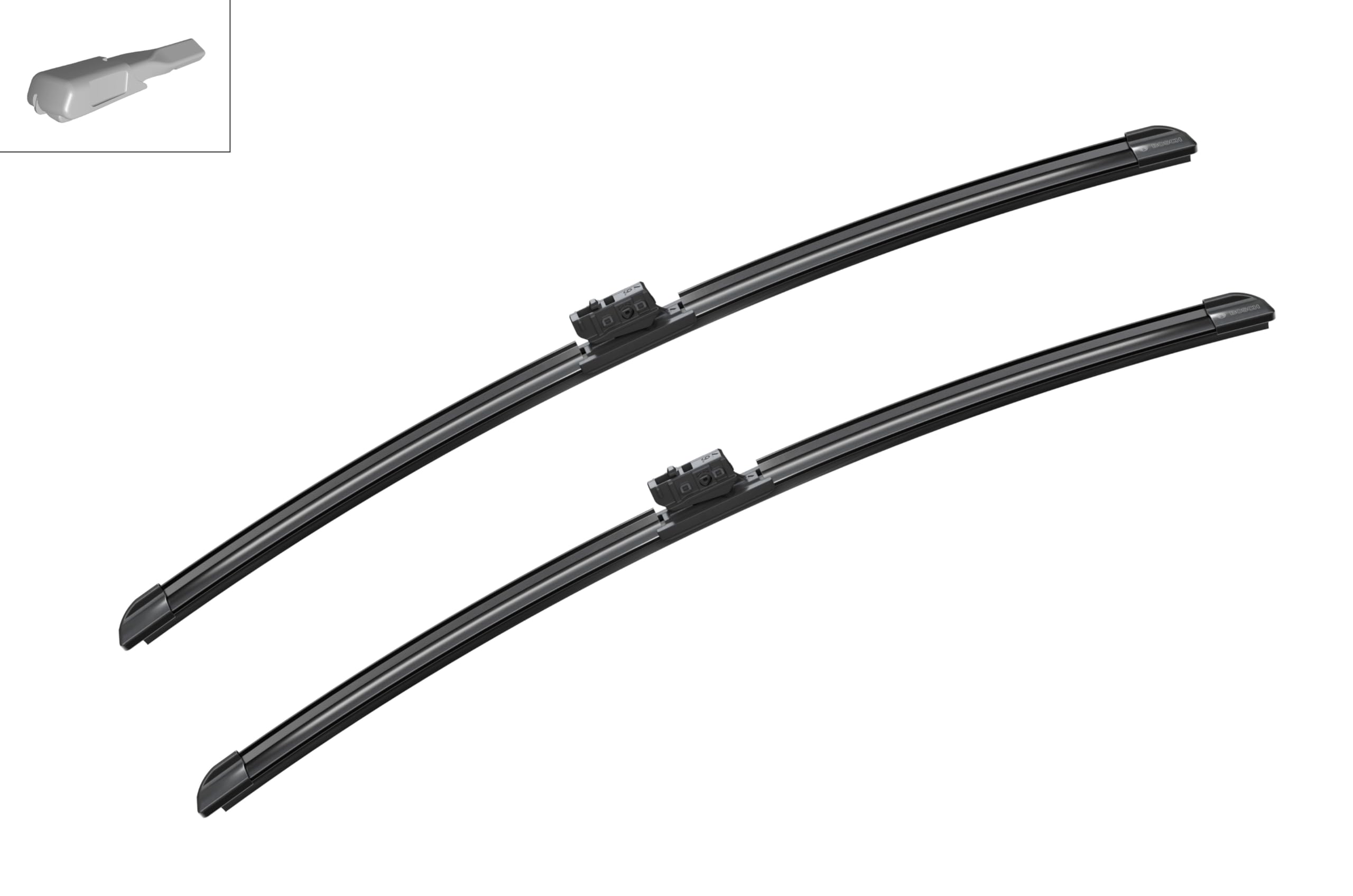 Bosch AeroTwin A844S 22"+22" premium wiper blades for Mercedes-Benz C-Class & GLC-Class. Power Protection Plus rubber for silent, streak-free performance.