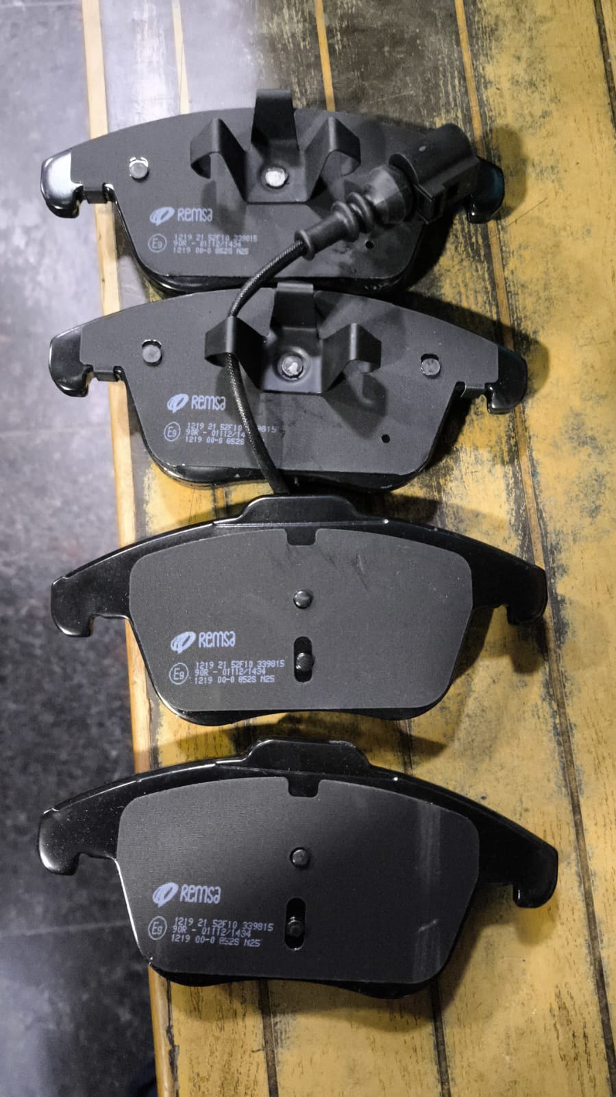 FORD GALAXY/MONDEO,JAGUAR S Remsa Brake Pads 1219.21