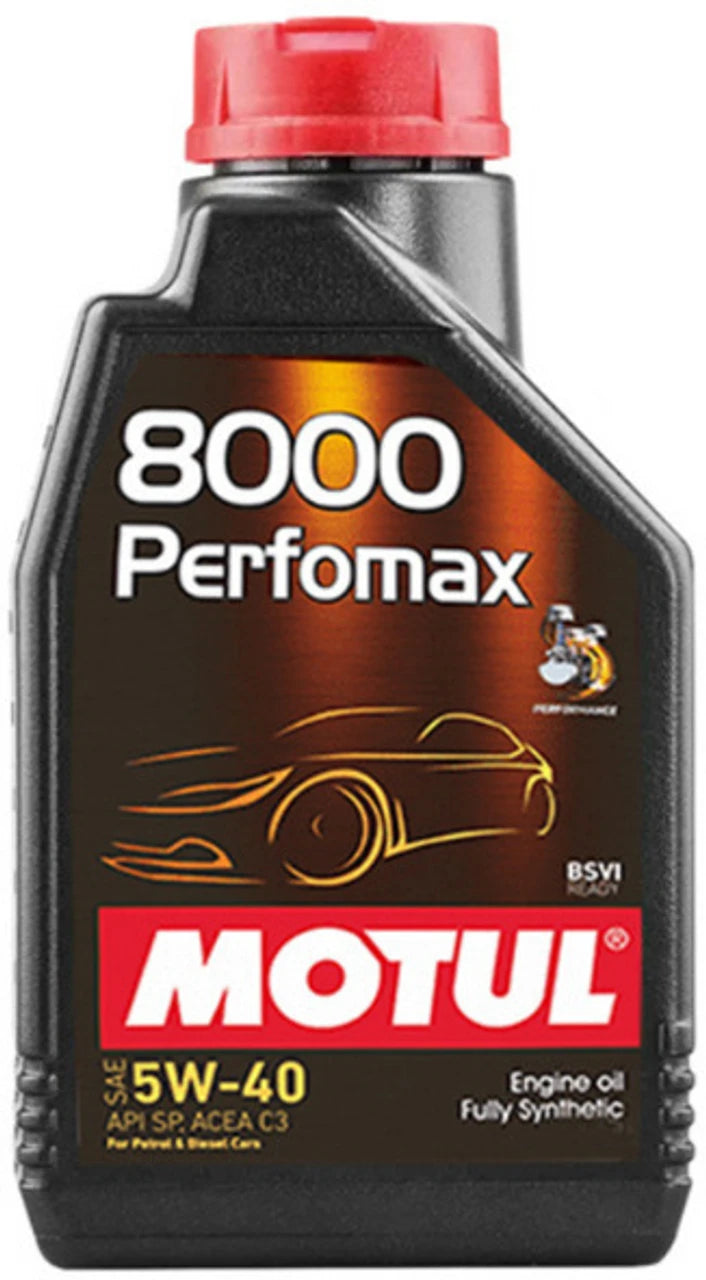 Motul 8000 Perfomax SAE 5W-40 Fully Synthetic Engine Oil